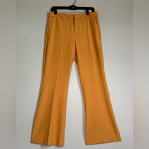 Banana Republic High Rise Sculpted Stretch Petite Bootcut Pants in Mustard 6P